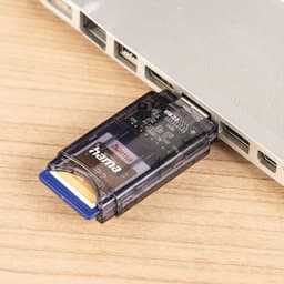 USB 3.0 kaarlezer, SD/micro SD, antraciet