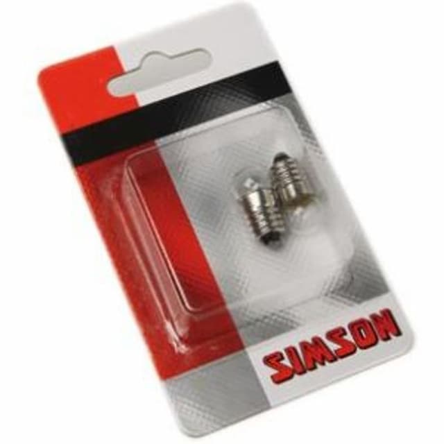 Simson lampje achter