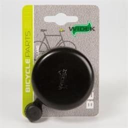 Fietsbel staal zwart 