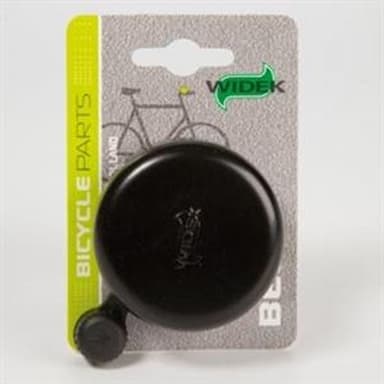 Fietsbel staal zwart 