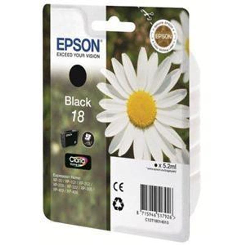 Epson T18 Zwart
