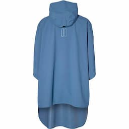 Poncho Hoga unisex blauw