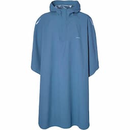 Poncho Hoga unisex blauw
