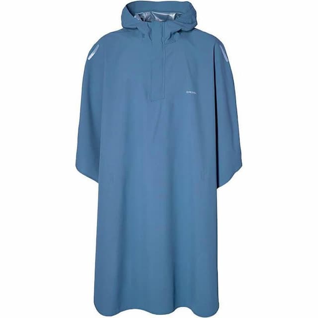 Poncho Hoga unisex blauw