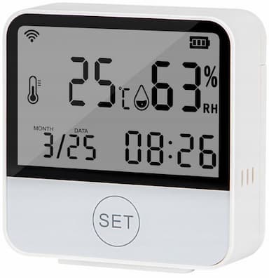Smart WiFi Thermometer & Hygrometer – TUYA