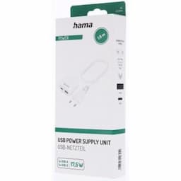 Oplader met 1,9 meter snoer (USB-C & USB-A)