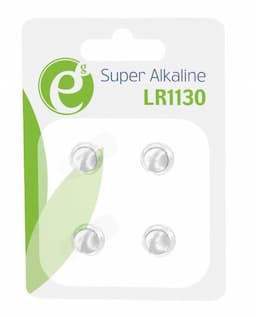 LR54 (AG10 / 389 / LR1130 / L1131) Actiepack 4 stuks - Alkaline 1,5v