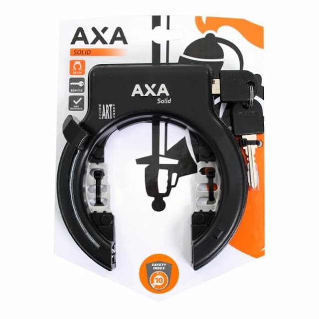 Axa ringslot Solid XL zw