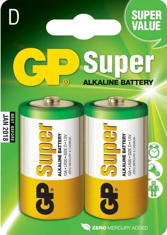 GP Super Alkaline Mono D