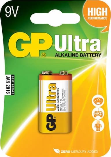 GP ULTRA 9 volt E