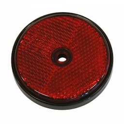 Reflector rond rood