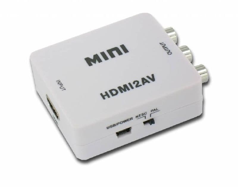 Omvormer HDMI naar AV