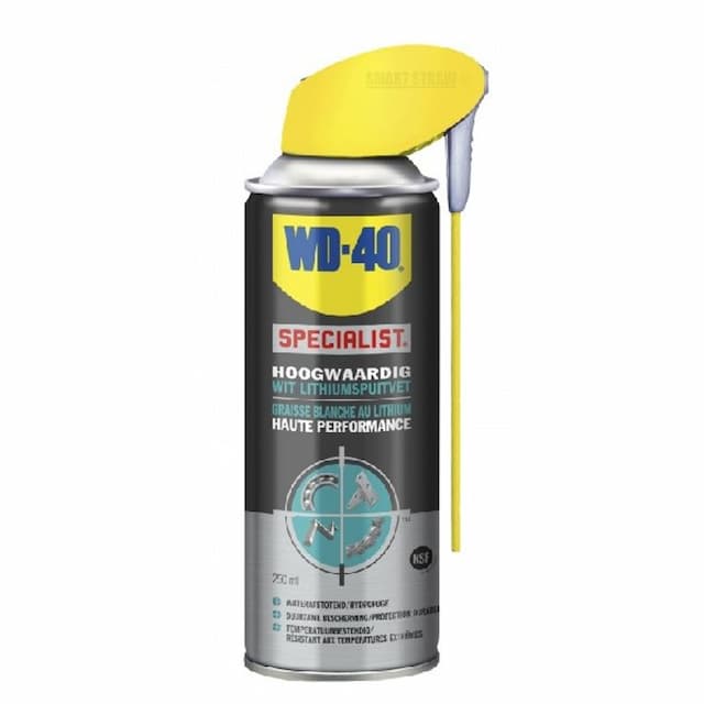 WD40 Wit lithiumspuitvet 