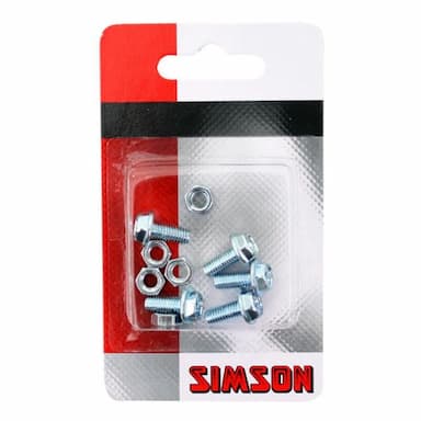 Simson spatbord boutjes 