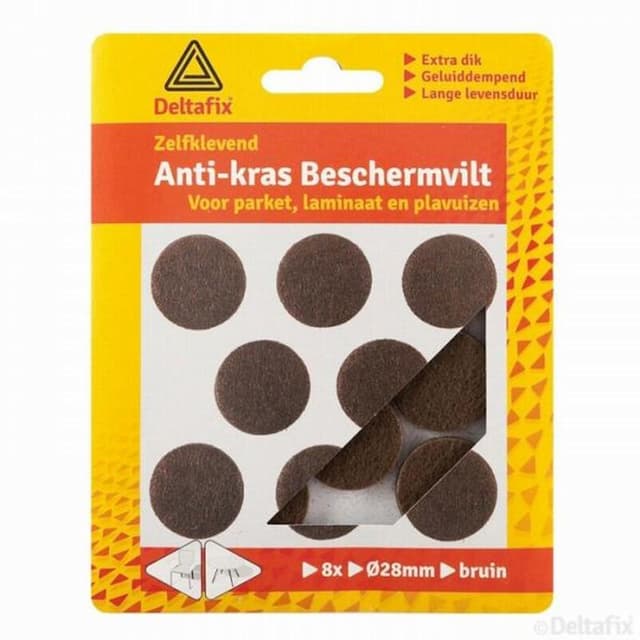 Krasvilt rond 28 mm zelfklevend