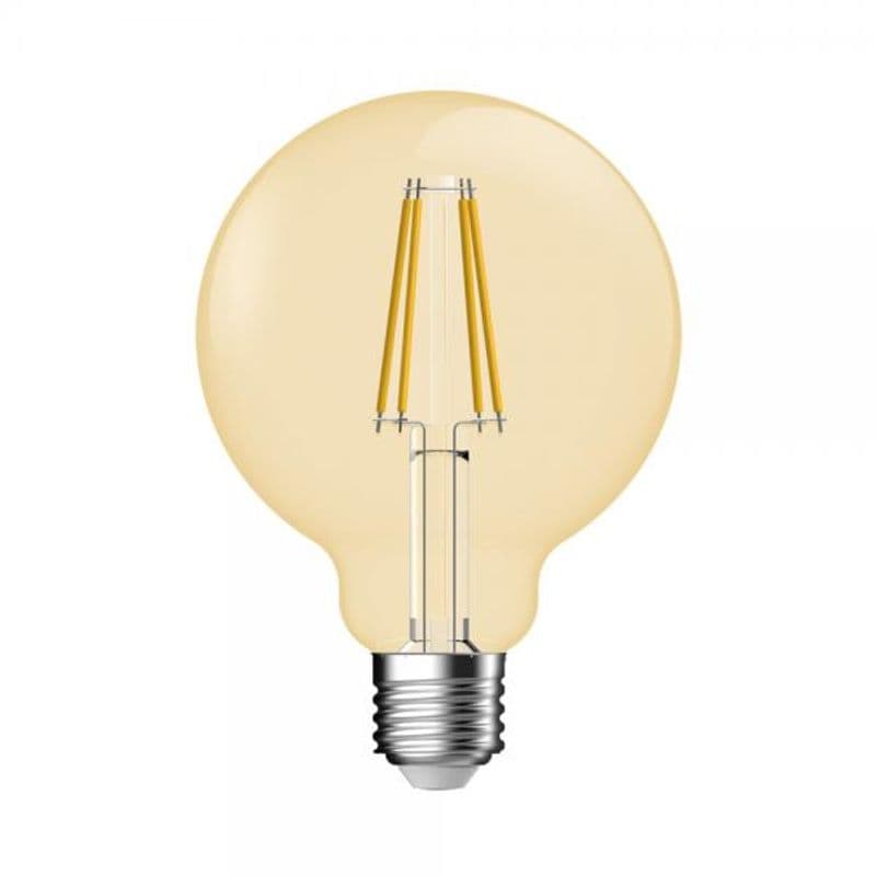 Globe E27 2,8W Goud Helder
