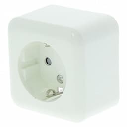 Opbouw contactdoos met randaarde