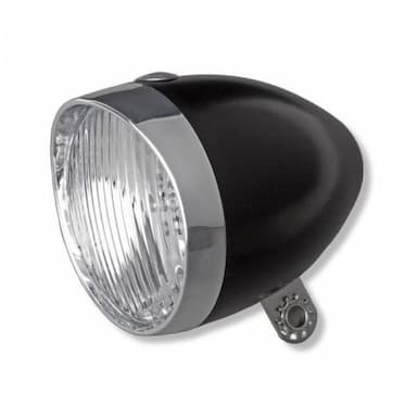 Lynx retro koplamp zwart