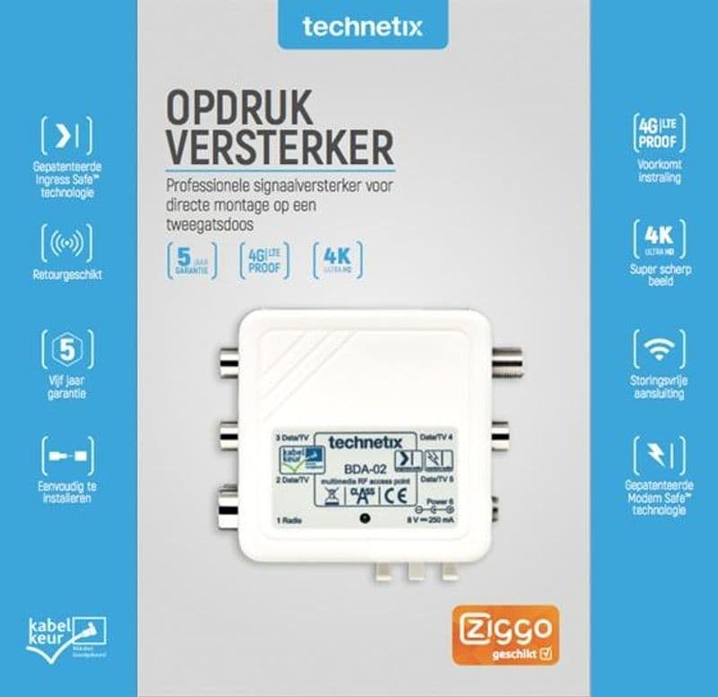 Opdruk signaal versterker 