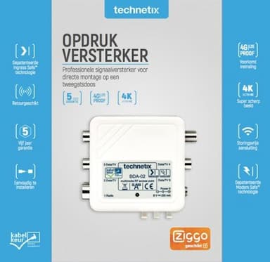 Opdruk signaal versterker 