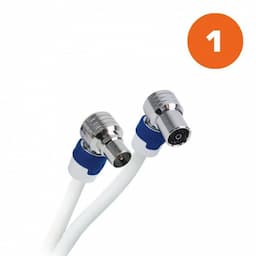 Coax aansluitkabel KOKA9 haaks