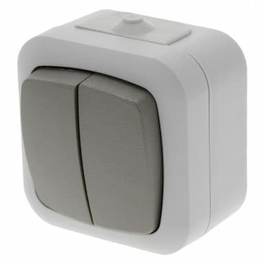 Opbouw serie schakelaar spatwaterdicht
