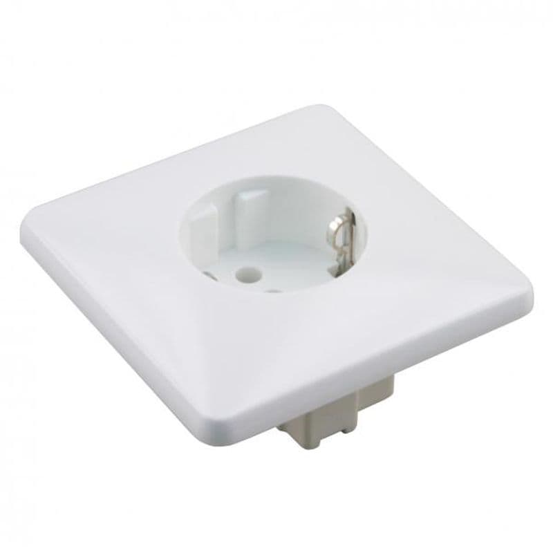 Inbouw contactdoos met randaarde