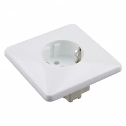 Inbouw contactdoos met randaarde
