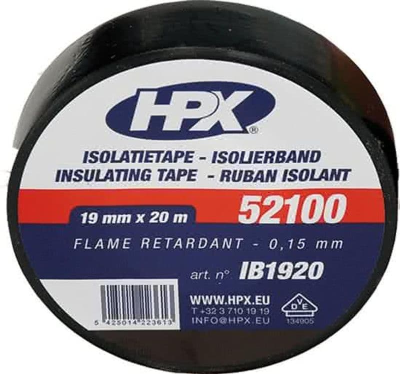 Isolatietape PVC zwart
