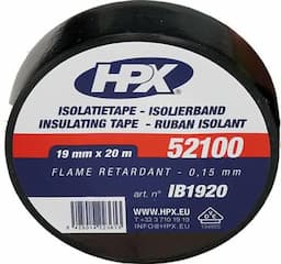 Isolatietape PVC zwart