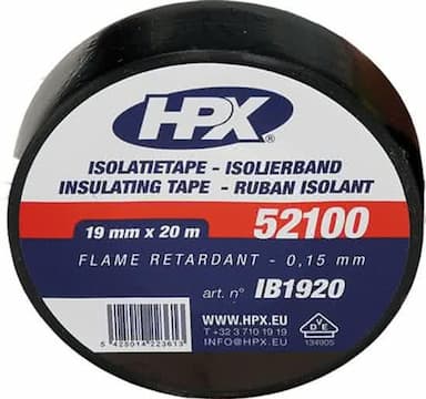Isolatietape PVC zwart