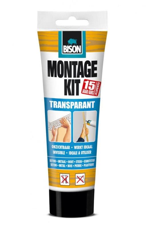 Bison Montagekit Transparant