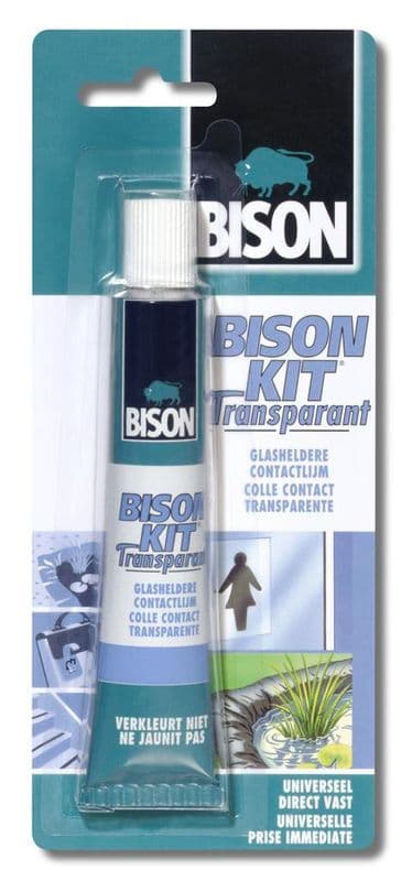 Bison Kit Transparant Tube Klein