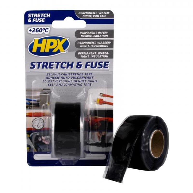 Stretch & fuse zwart