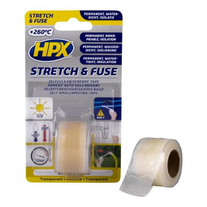 Stretch & fuse transparant