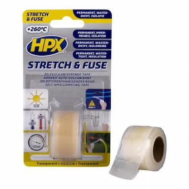 Stretch & fuse transparant