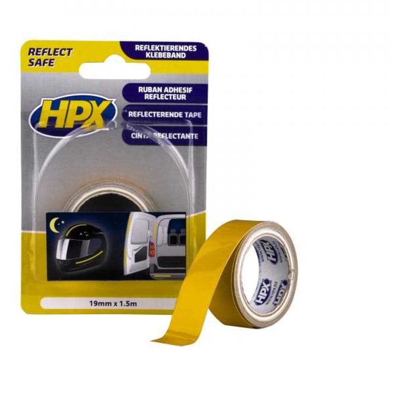 Reflecterende tape geel