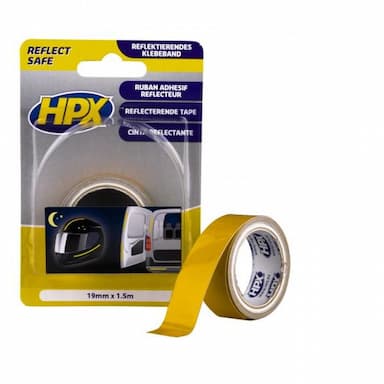 Reflecterende tape geel