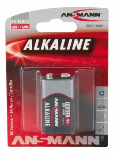 Ansmann Alkaline 9 volt E