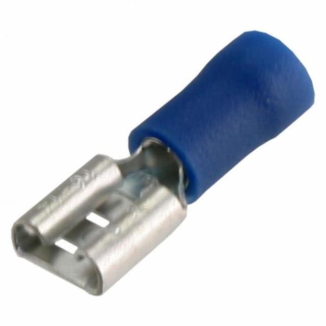Kabelschoen schuifstekker contra blauw