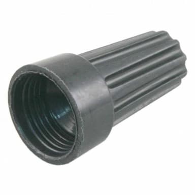 Lasdop zwart schroef