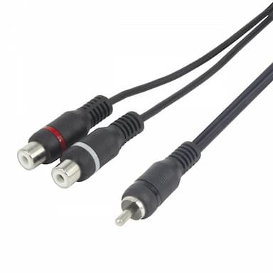 Audiokabel tulp splitter
