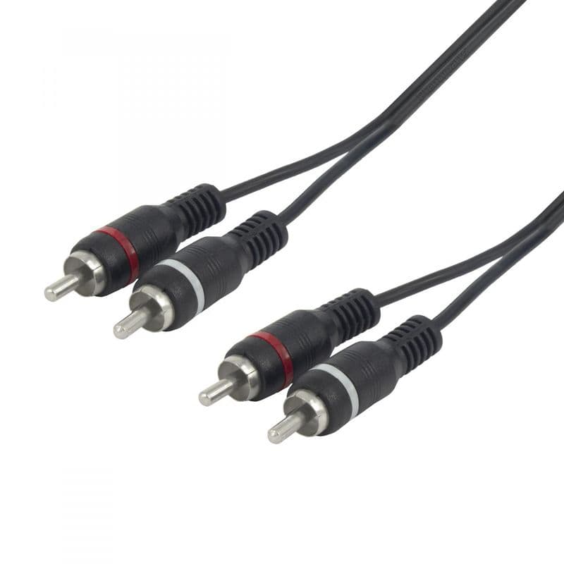 Audiokabel tulp - tulp