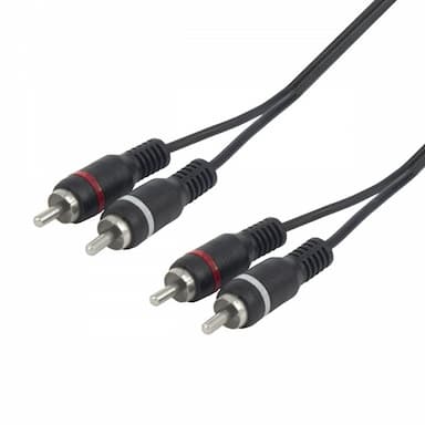 Audiokabel tulp - tulp
