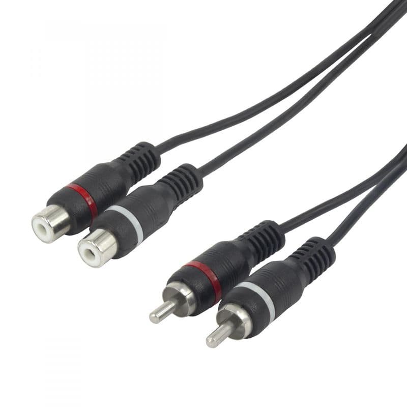 Audio adapterkabel jack - tulp
