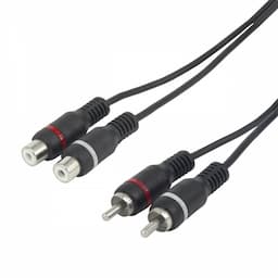 Audio adapterkabel jack - tulp