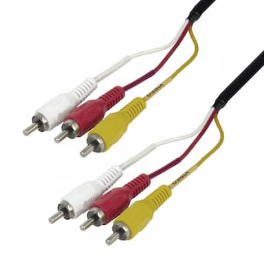 Audio/video kabel tulp