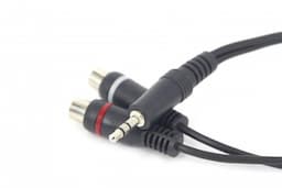 Audio adapterkabel jack - tulp