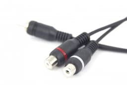 Audiokabel tulp splitter