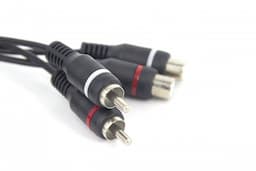 Audio adapterkabel jack - tulp
